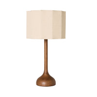Ravi Wooden Table Lamp 55cm