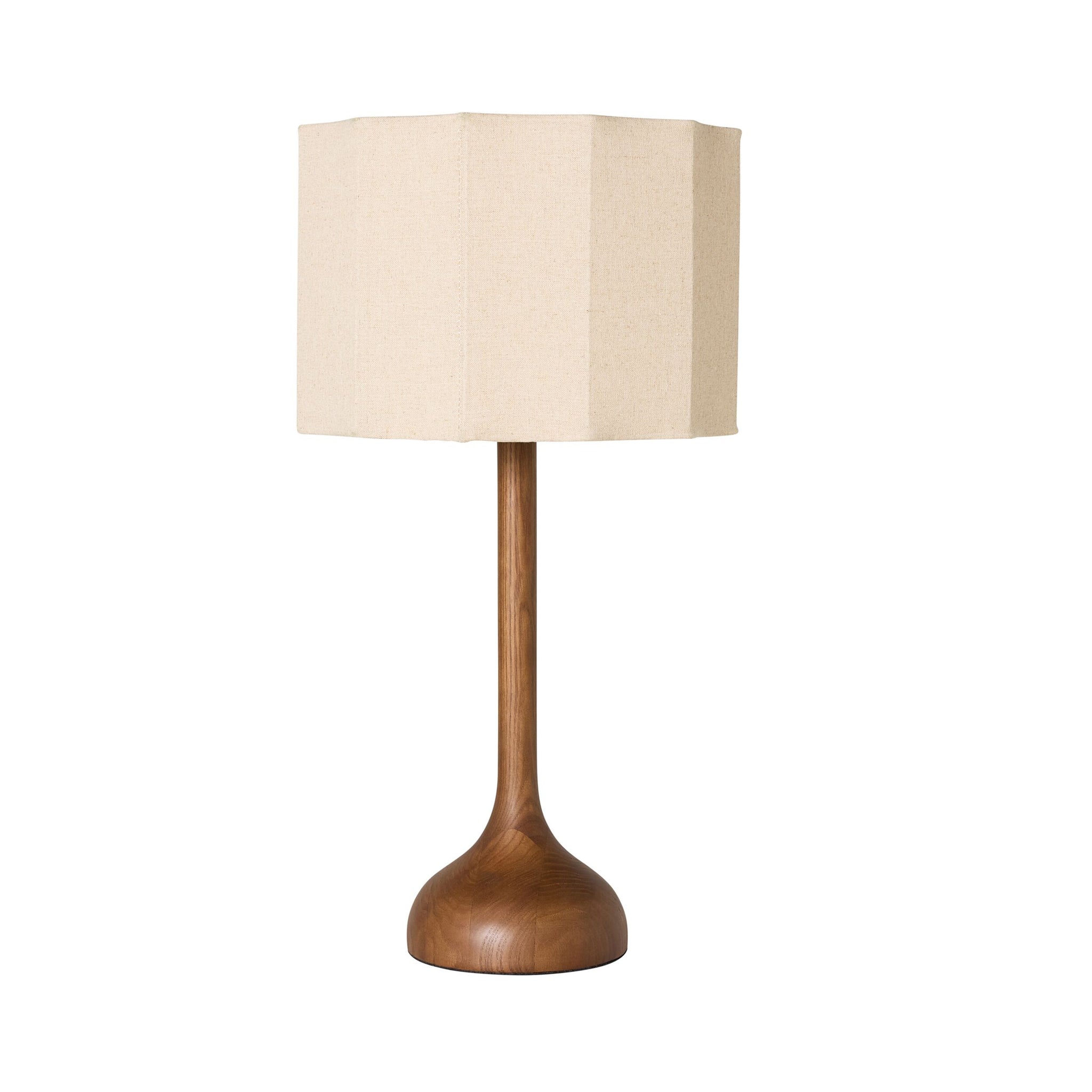 Ravi Wooden Table Lamp 55cm