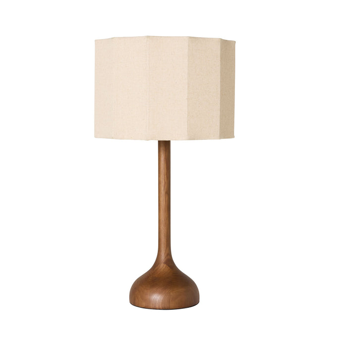 Ravi Wooden Table Lamp 55cm