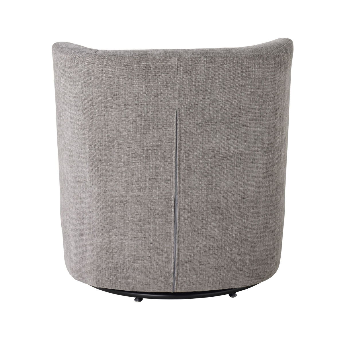 Amala Swivel Occasional Chair Granite Grey Weave