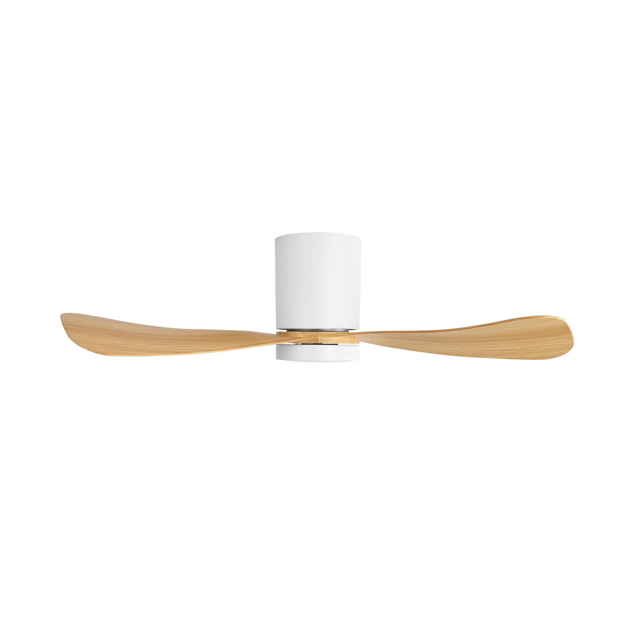Cove Hugger 106cm Indoor DC Fan - White with Natural ABS Blades