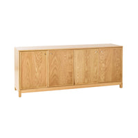 Avalon 4 Door Sideboard Light Oak