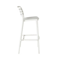 Cleo Bar Stool White