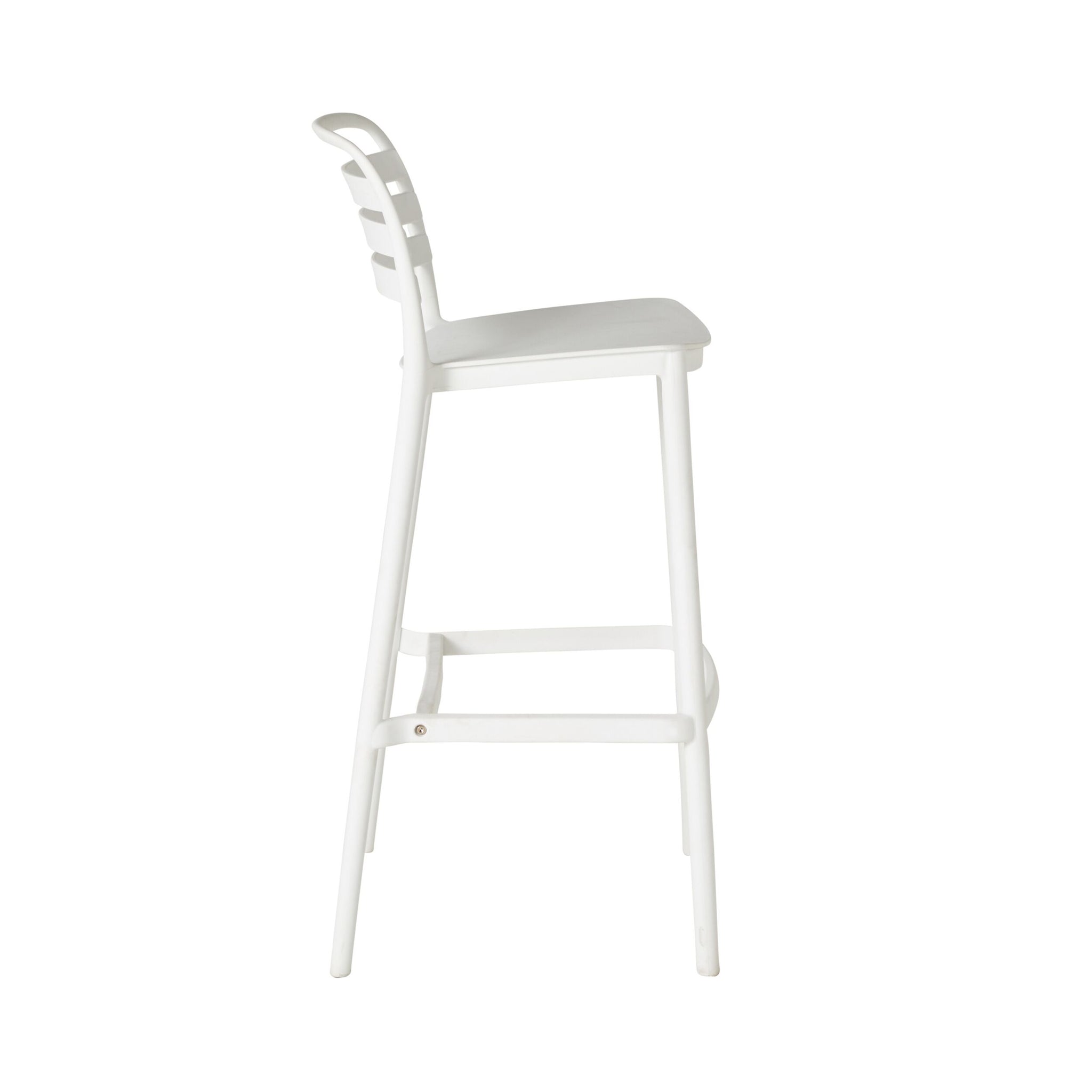 Cleo Bar Stool White