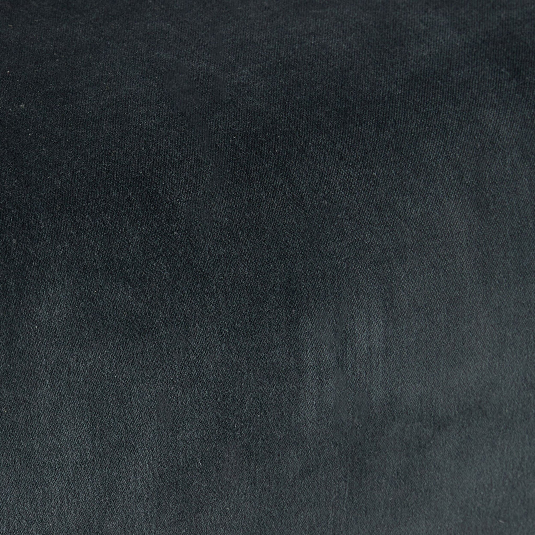 Freya Embroidered Occasional Chair Blue Velvet