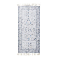 Aditya Vintage Blue Reversible Rug 70x150cm