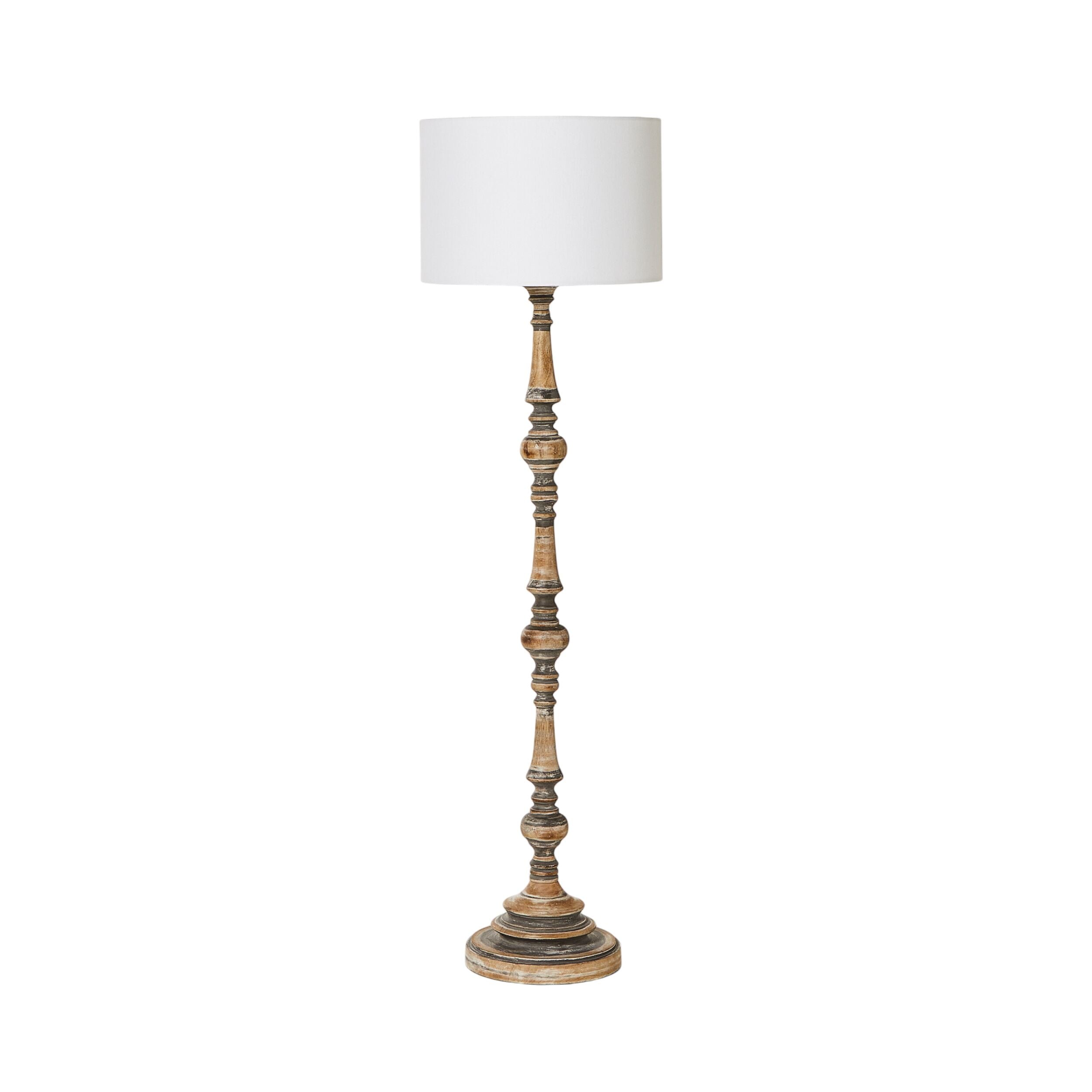 Marima Wooden Floor Lamp 161cm