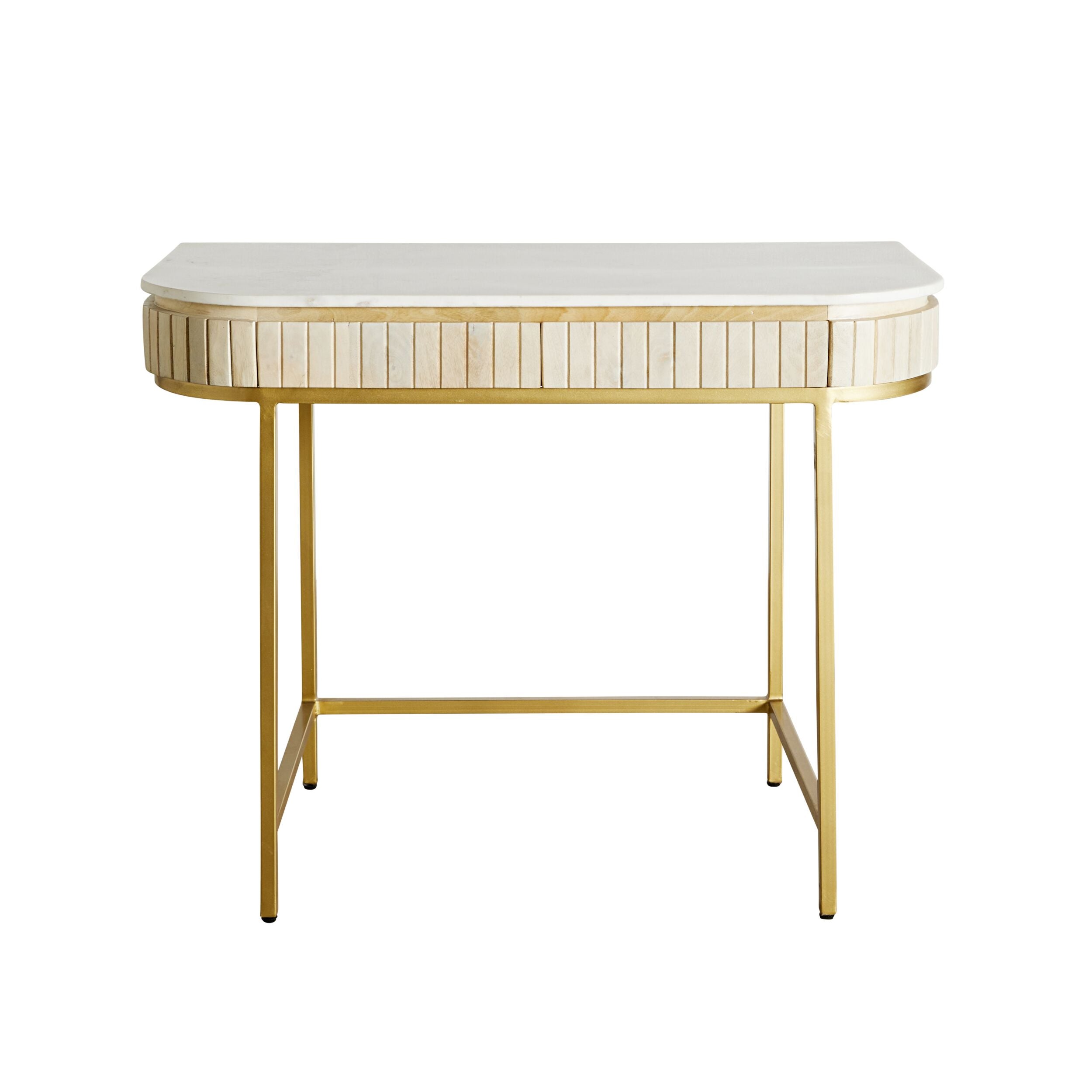 Deva Desk with Marble Top