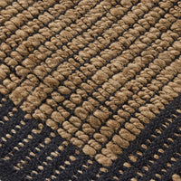 Alhambra Border Jute Runner Walnut 80x300cm