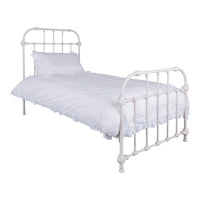 Manor King Single Bed White