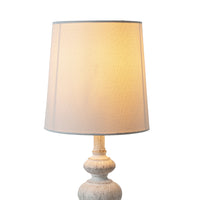 Peta White Table Lamp 32cm