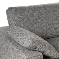 Blakely 3 Seater Sofa Asher Steel