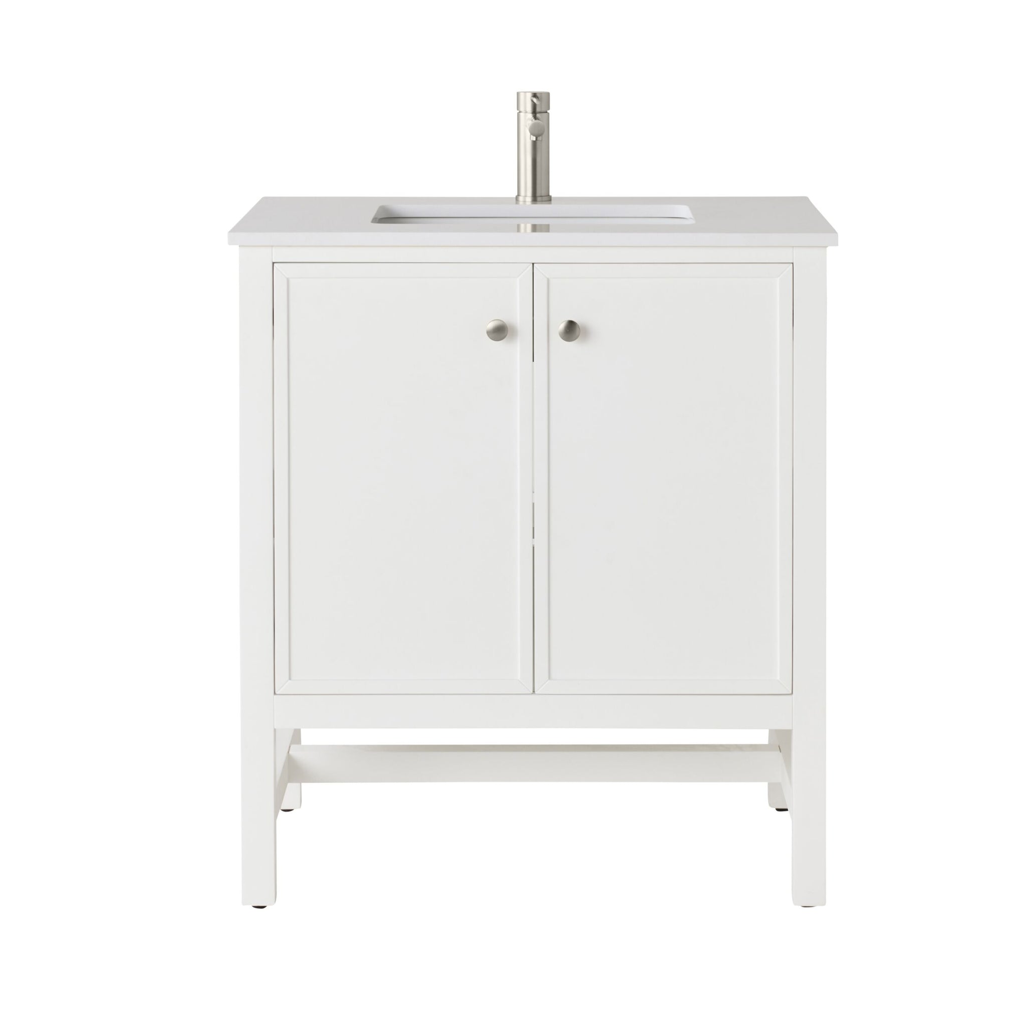 Liam Single Vanity White 790mm