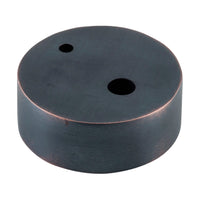 9845 Door Stop Spacer Oval Antique Copper H15xD40mm