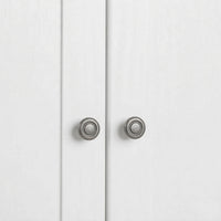 Armand 4 Door Library Shelving Unit 240 x 240cm White