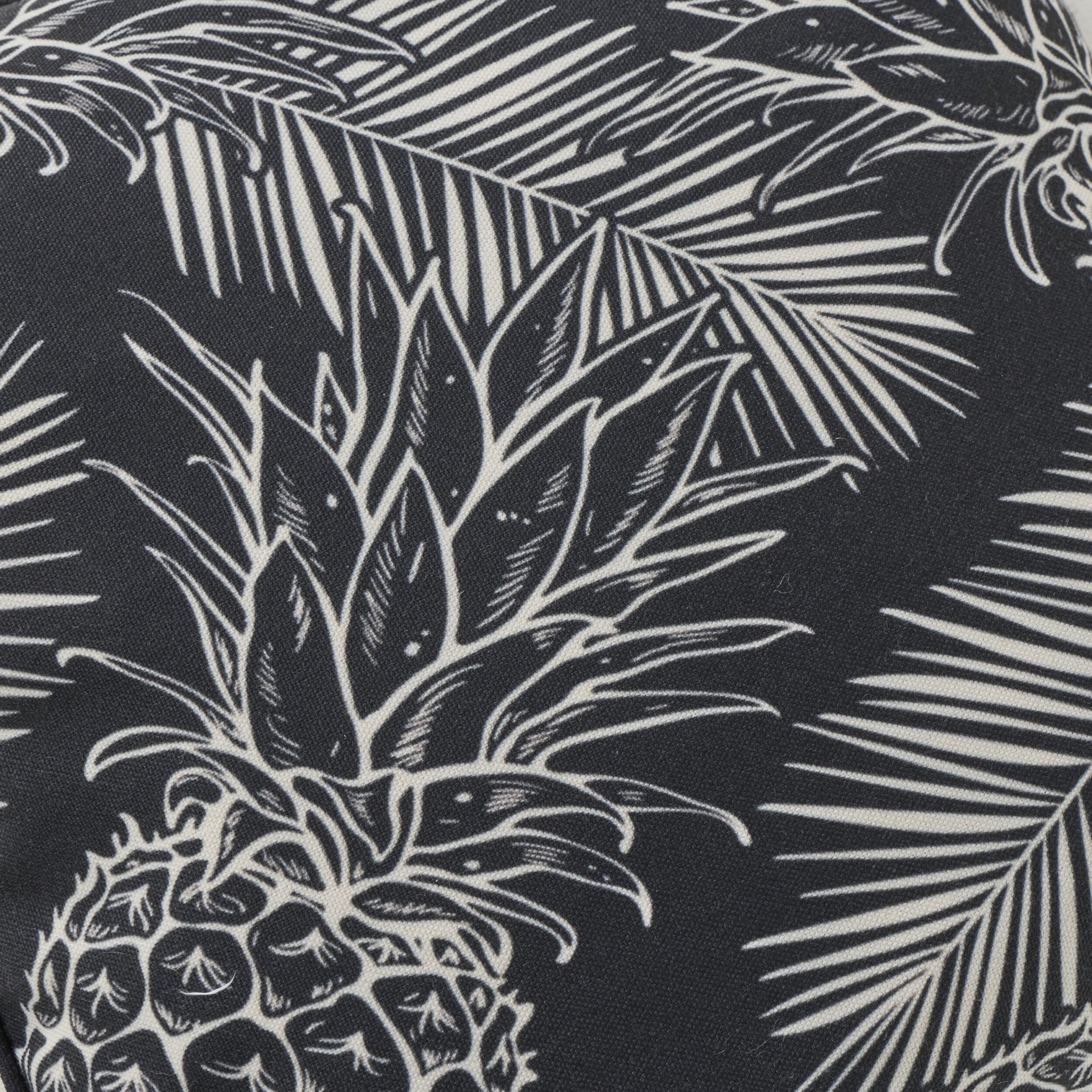 Aruba Achromatic Pineapples Outdoor Cushion 45x45cm