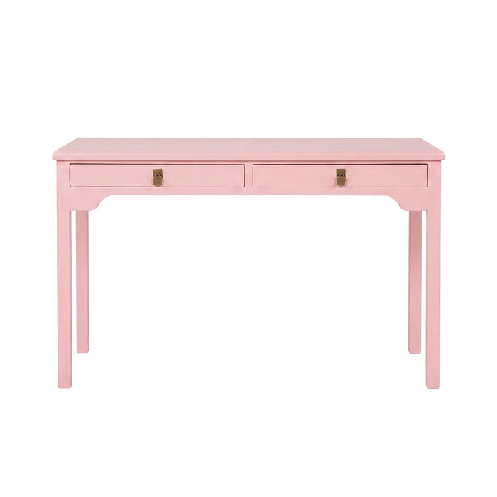 Sansha 2 Drawer Desk Blush
