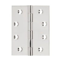 2623 Hinge Fixed Pin Polished Nickel H100xW75mm