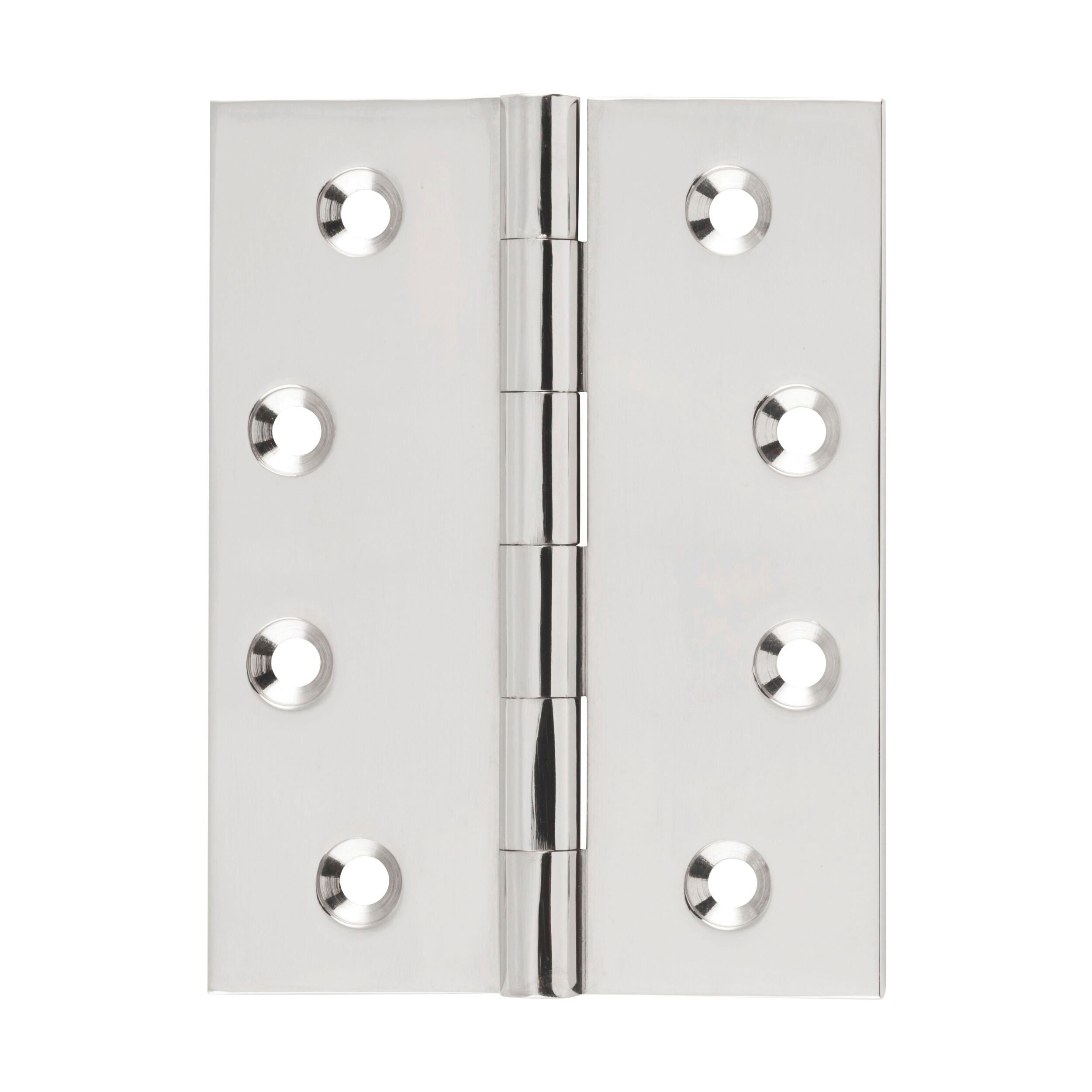 2623 Hinge Fixed Pin Polished Nickel H100xW75mm