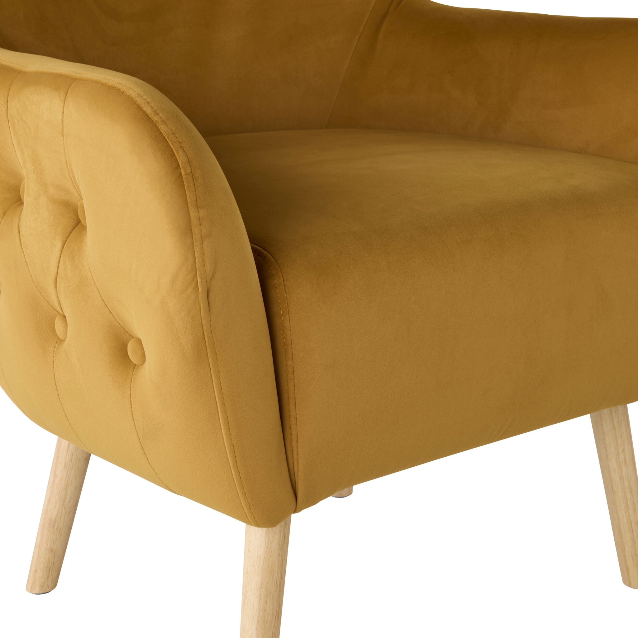 Amira Occasional Chair Velvet Gold