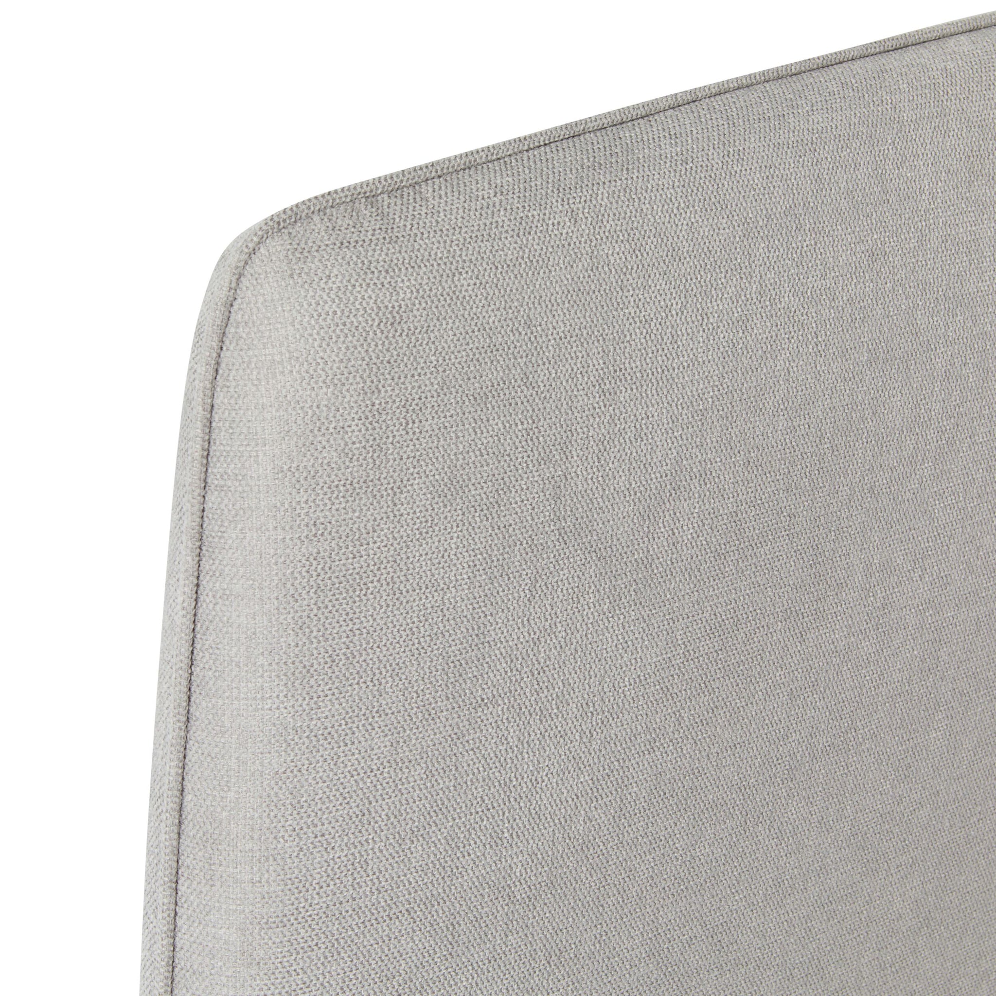 Riley King Bed Light Grey