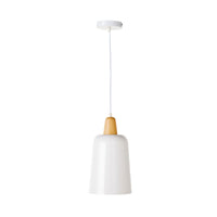 Belgrave Pendant White 34x20cm