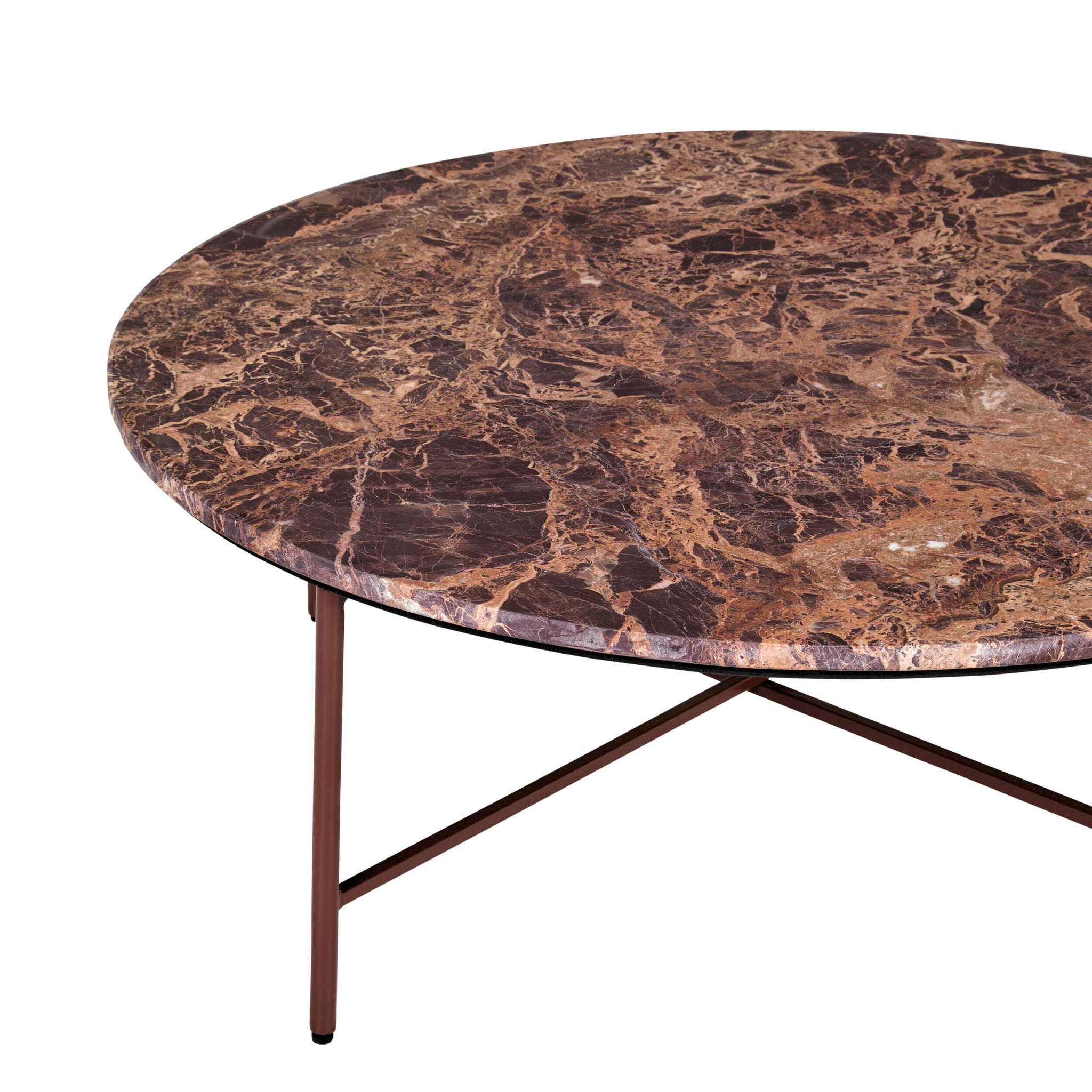 Nahla Round Marble Coffee Table