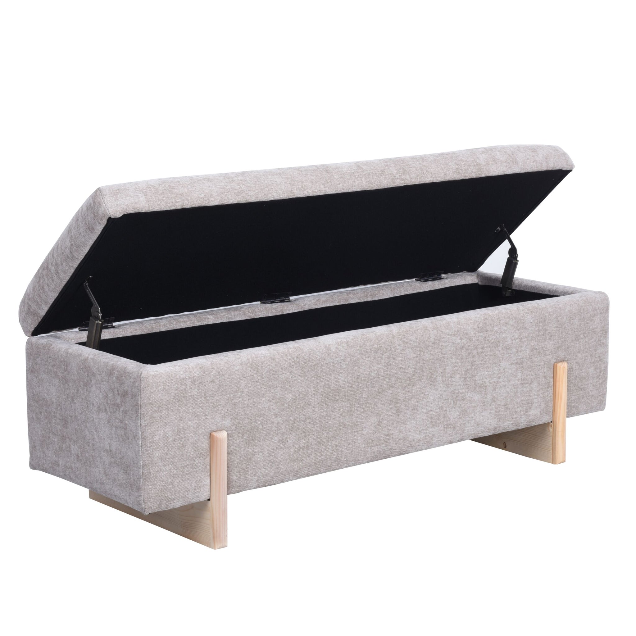 Sara Storage Bench Flax Taupe