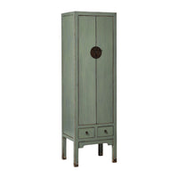Sansha Narrow Wedding Cabinet Sage Green