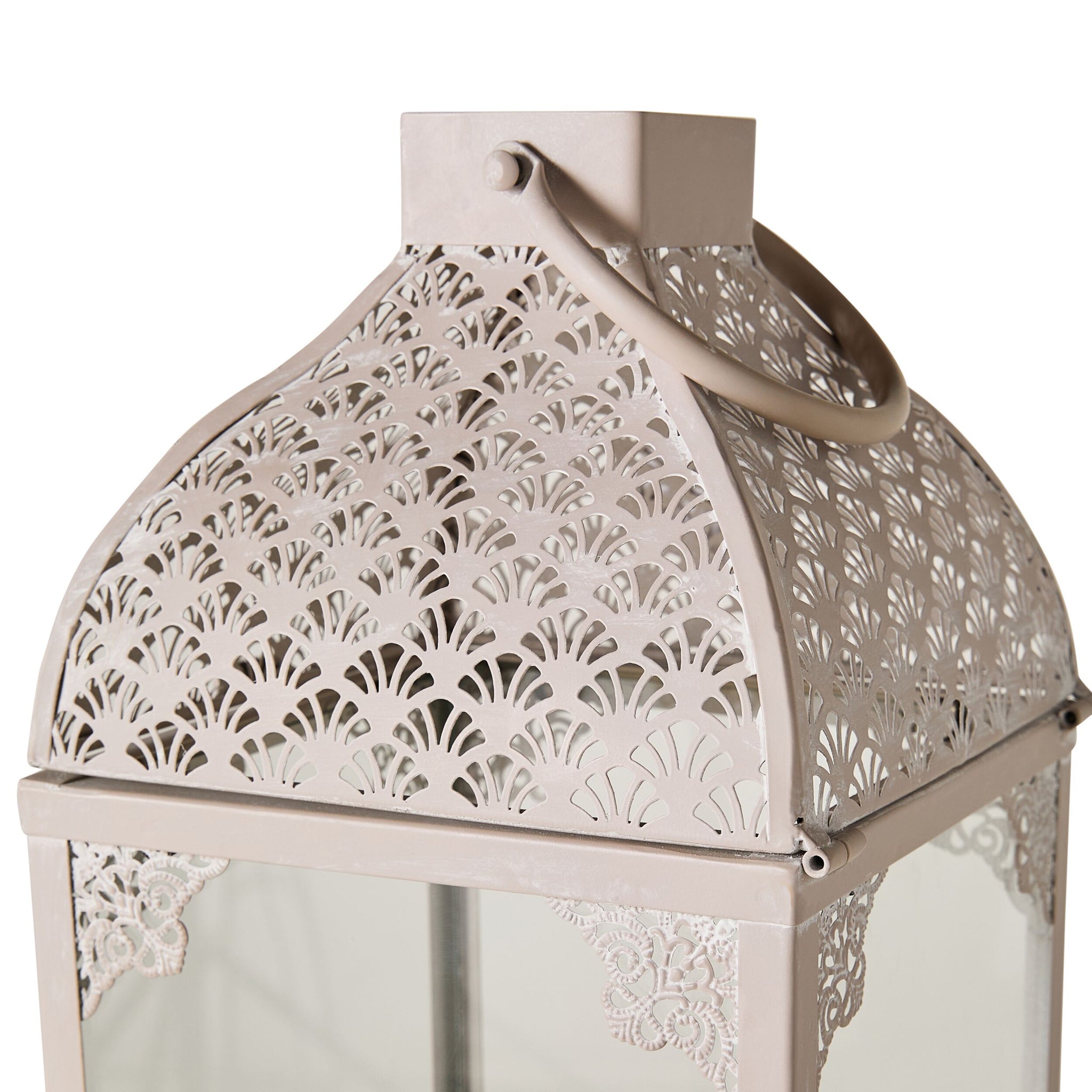 Odette Metal Lantern Stone