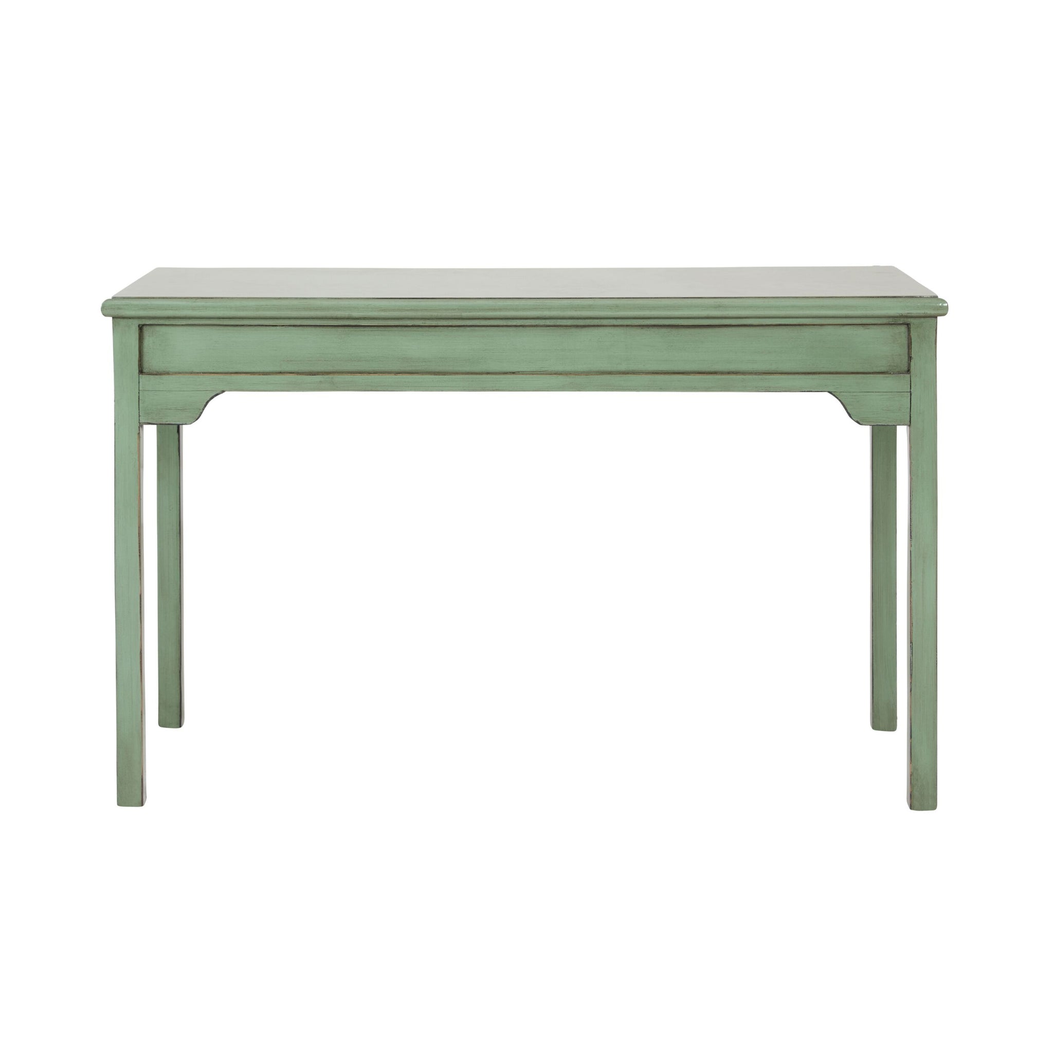 Sansha 2 Drawer Desk Sage Green