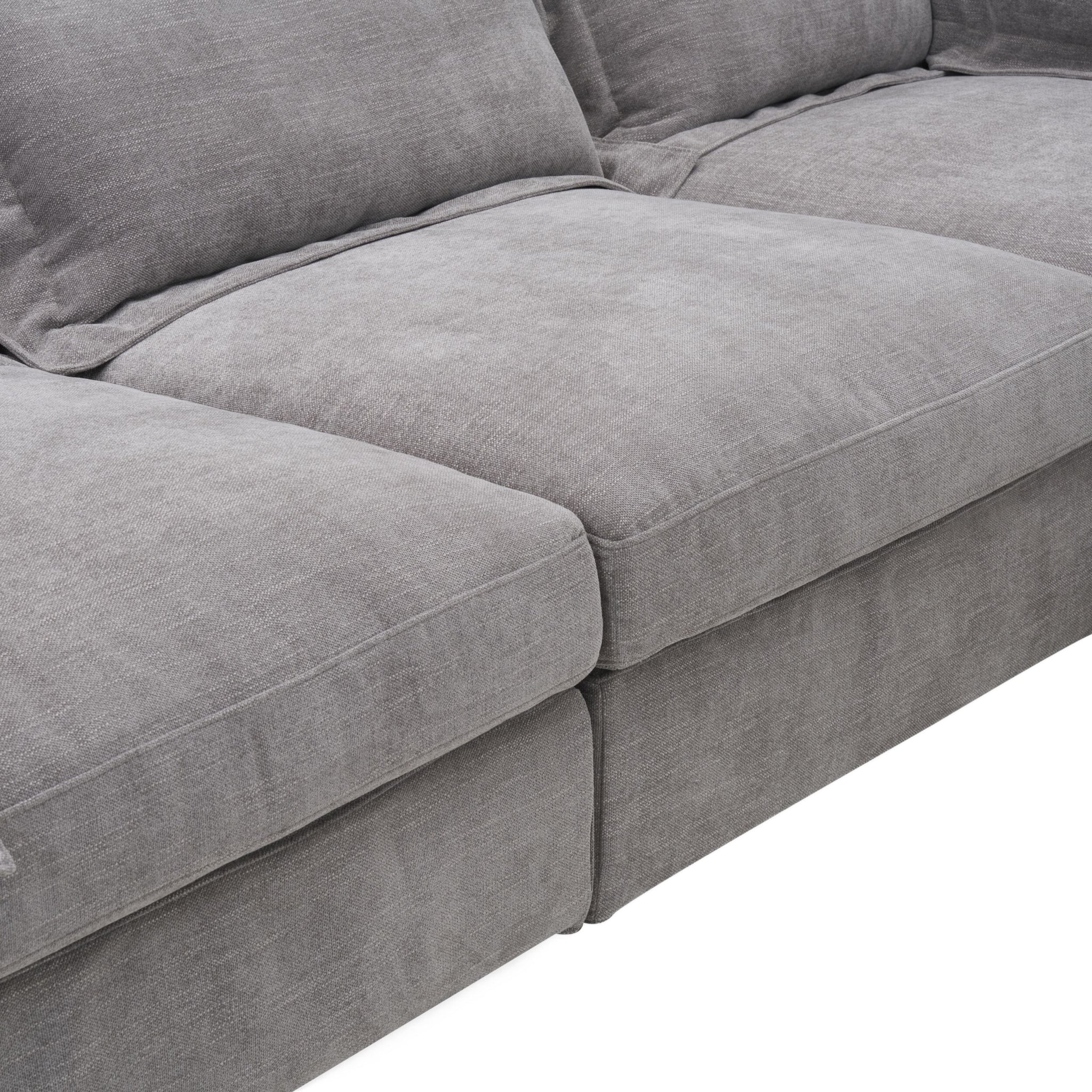 Laze Modular Chaise Sofa Twilight Grey