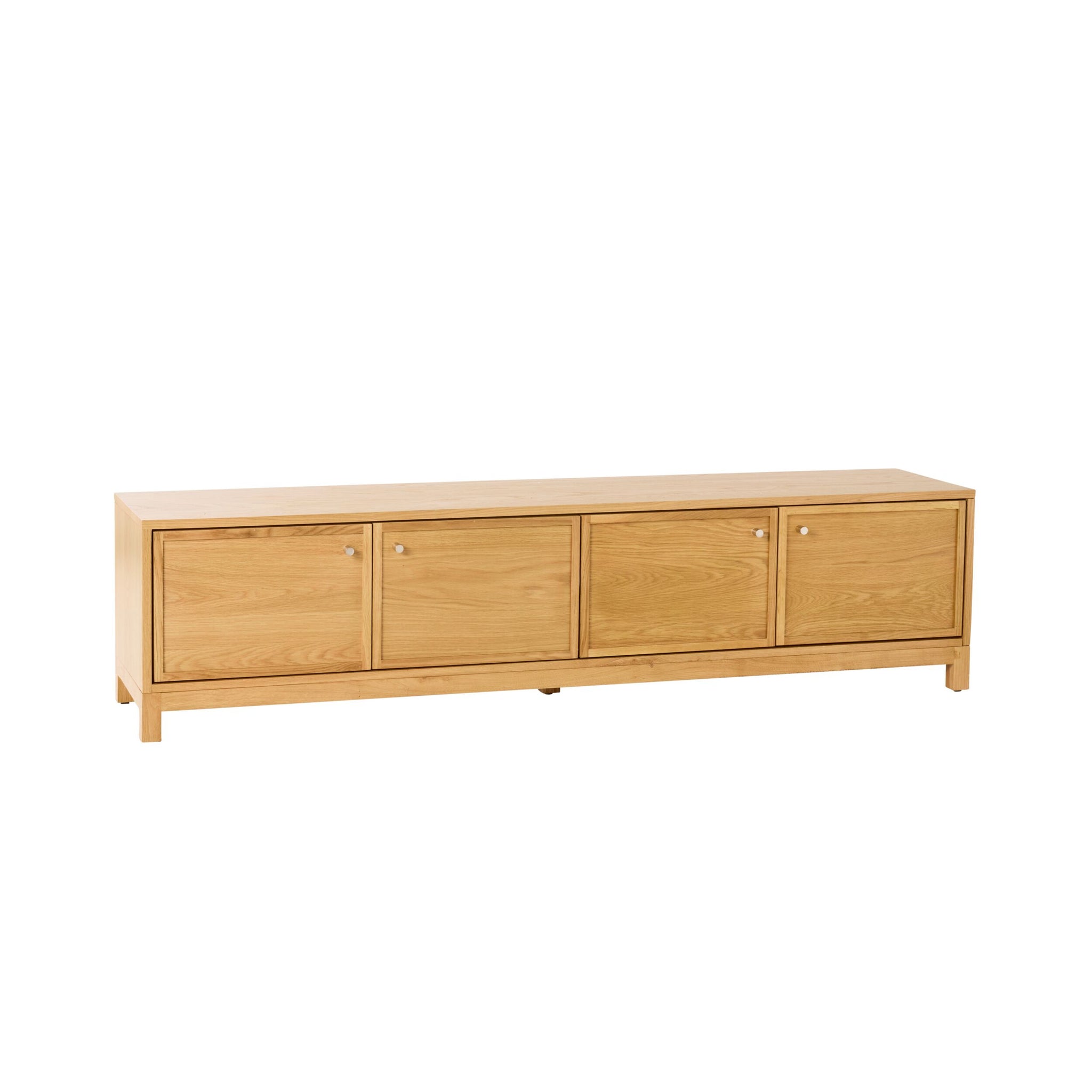 Avalon 4 Door Entertainment Unit Light Oak