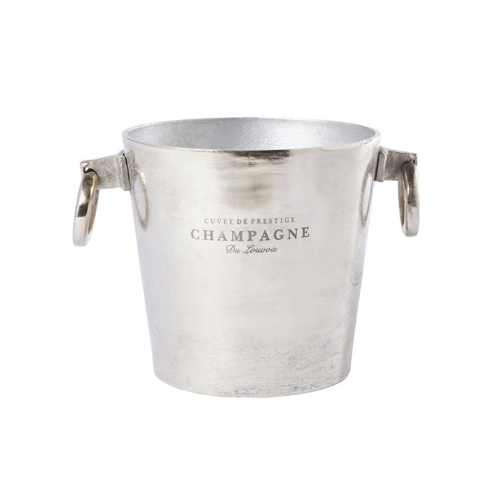 Champagne Bucket Silver 23x32x31cm