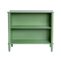 Maisie Small Bookcase Green 90x80 cm