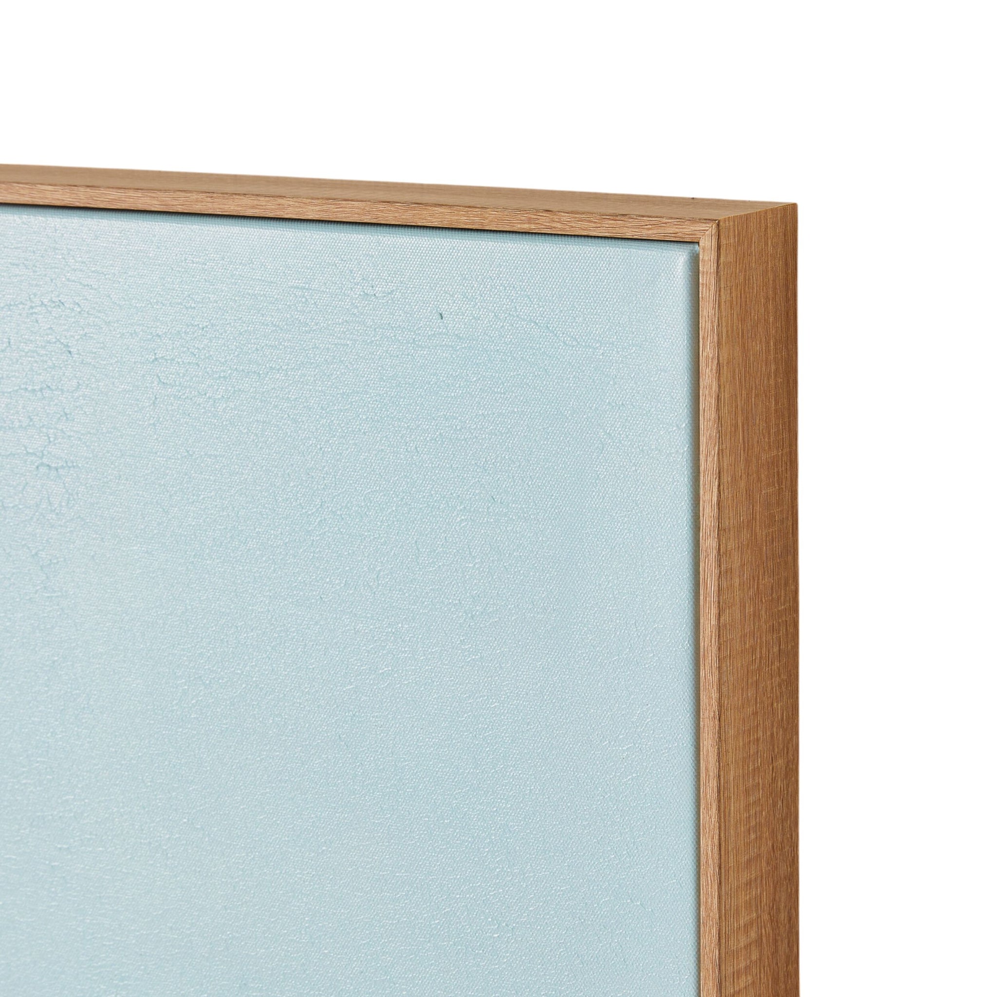 Scorching Afternoon Framed Canvas Print 100x100cm