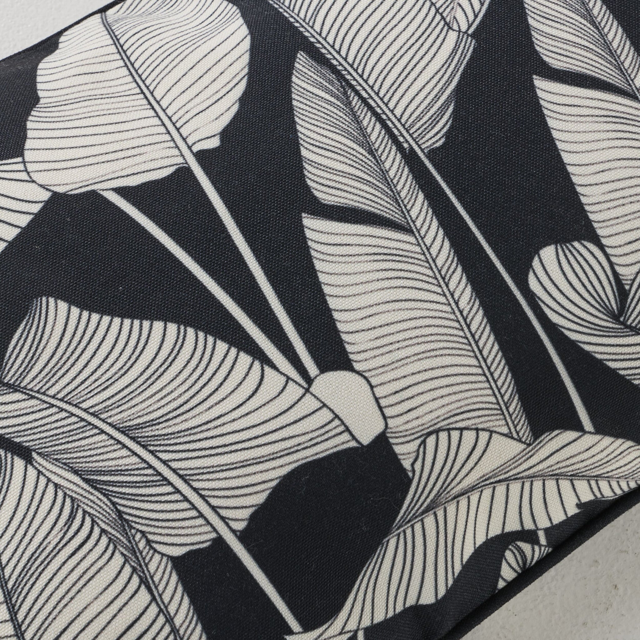 Aruba Night Leaf Outdoor Cushion 35x55cm