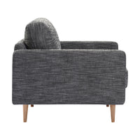 Boden Armchair Alaska Charcoal