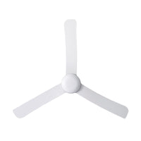 Moreton Indoor/Outdoor DC Ceiling Fan with Remote - White 132cm