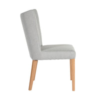 Conlen Dining Chair Grey & Natural Timber