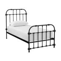 Manor Single Bed Black