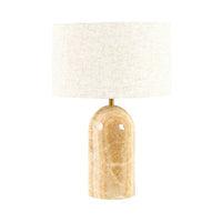 Toscano Marble Table Lamp Honey 55cm