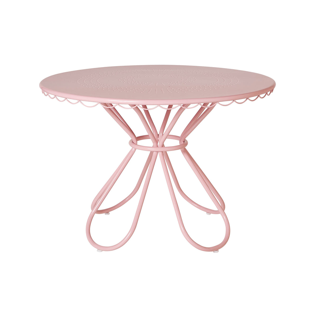 Bonnie Round Outdoor Dining Table 110cm Rose Pink