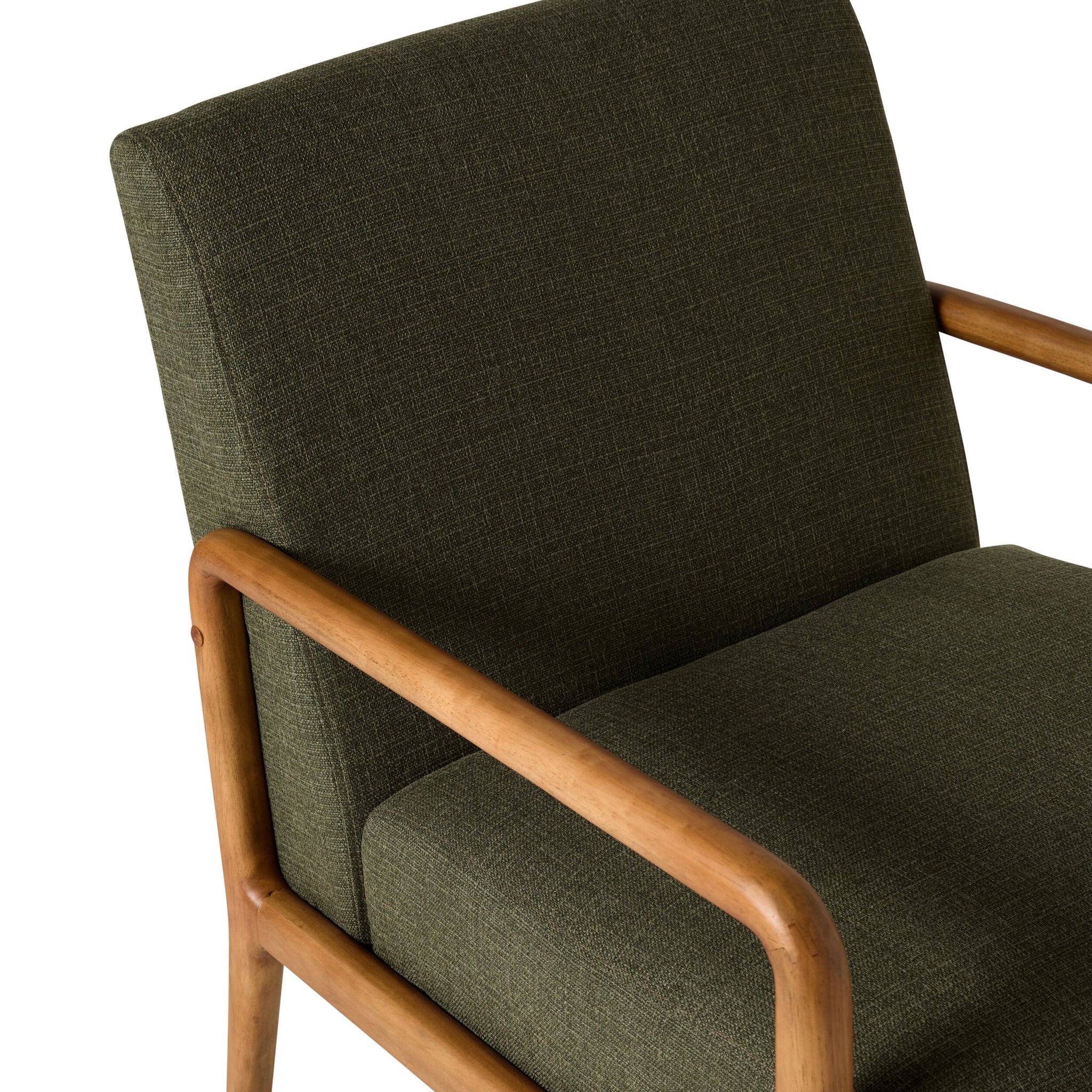 Hayes Occasional Chair Dark Green Weave