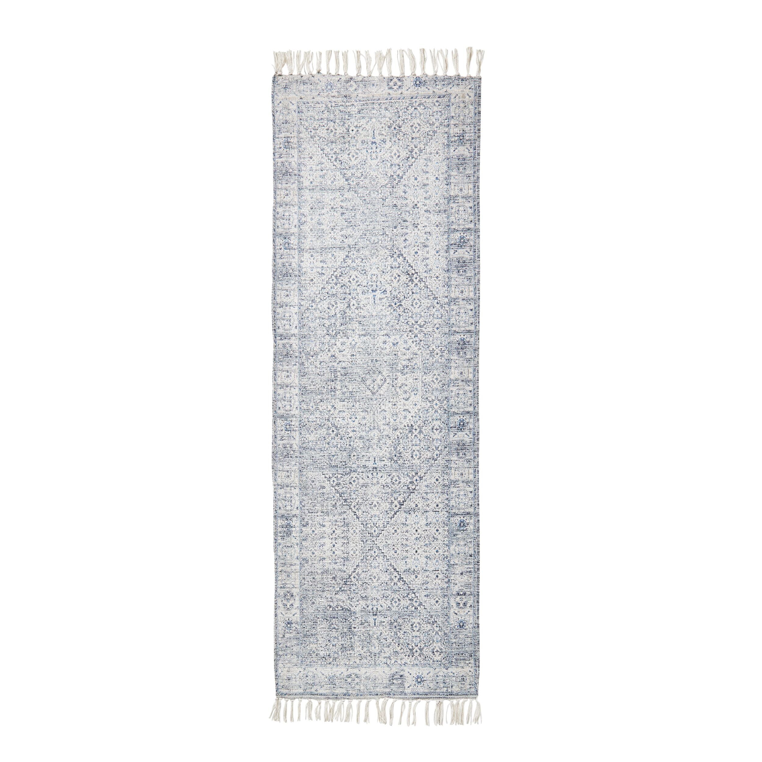 Aditya Vintage Blue Reversible Runner 60x180cm