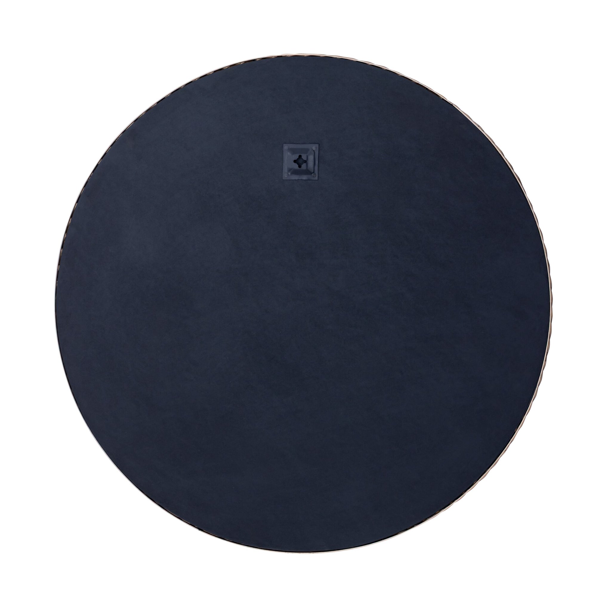 Nautilus Round Metal Mirror Brass 75cm