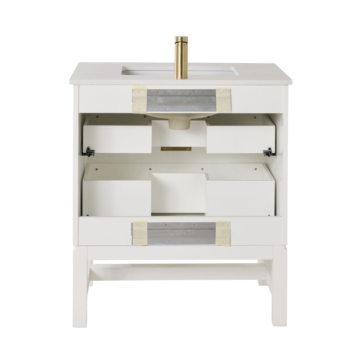 Lennox Single Vanity White 790mm