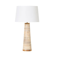 Kenza Wooden Table Lamp 70cm