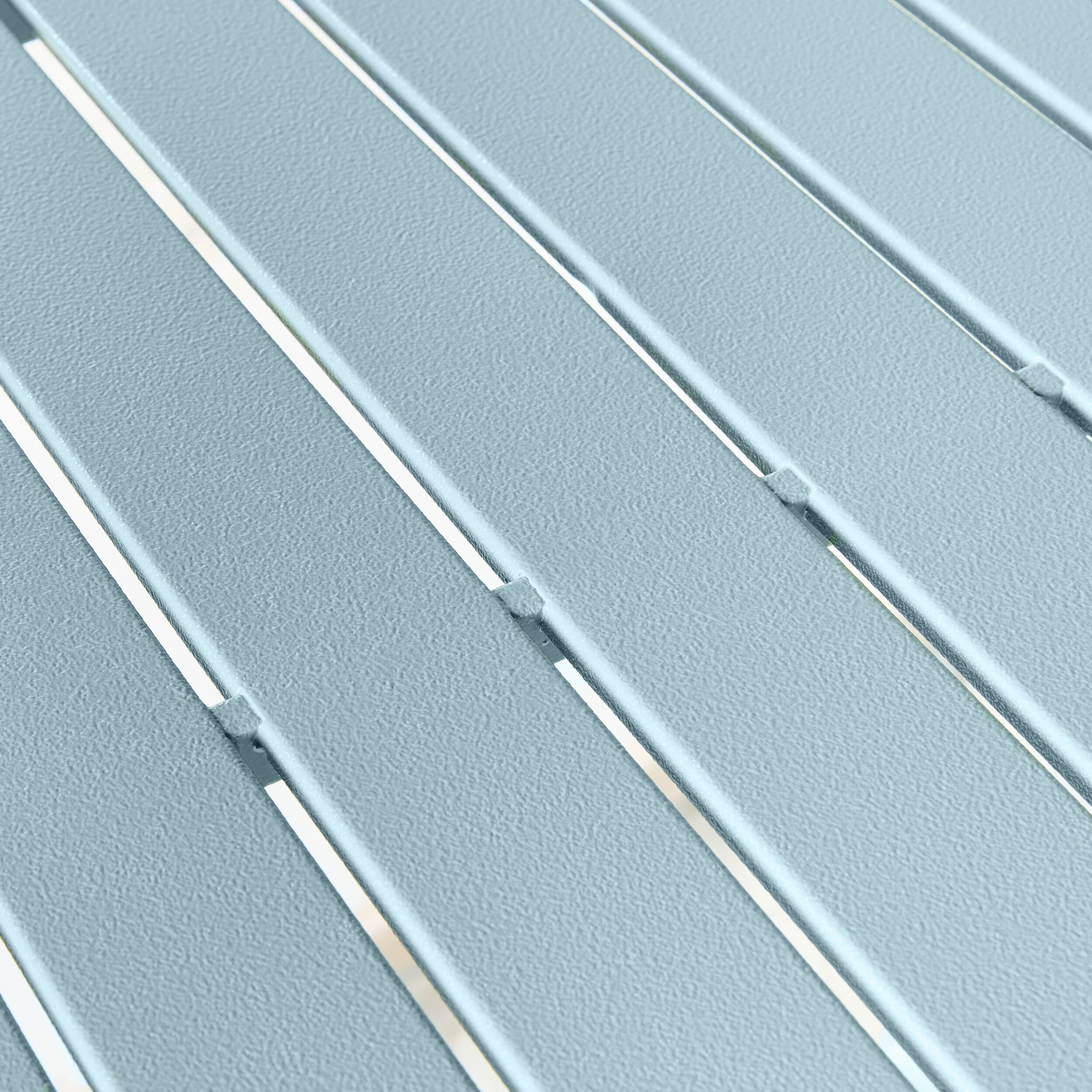 Kace Outdoor Bar Table 140cm Blue Haze