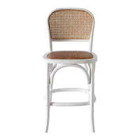 Bastion Bar Stool White